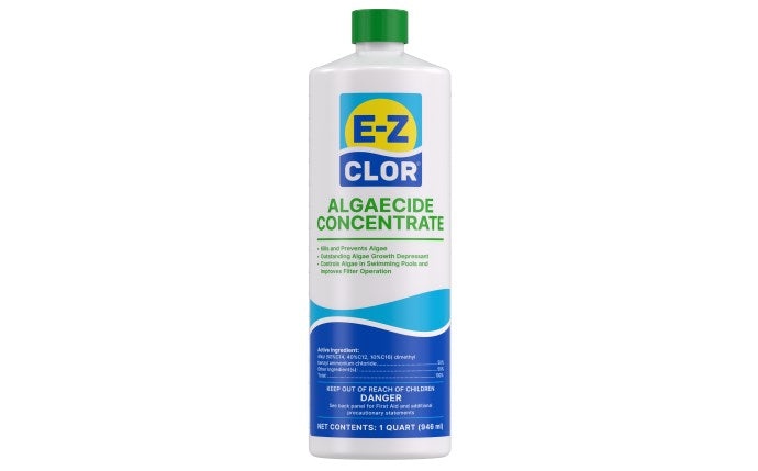 E-Z Clor 1 qt Algaecide Concentrate Bottle