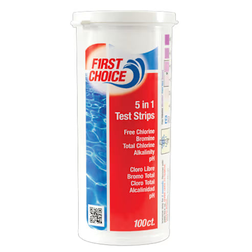 First Choice Red Pro 5-in-1 Test Strips