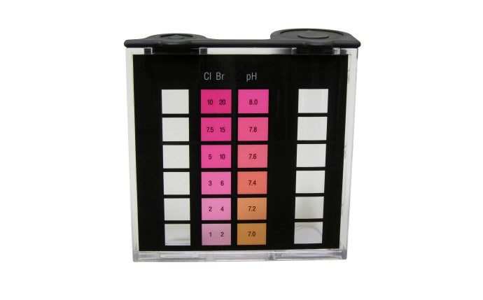 2000 Series Comparator High Range Bromine and Chlorine and DPD and pH