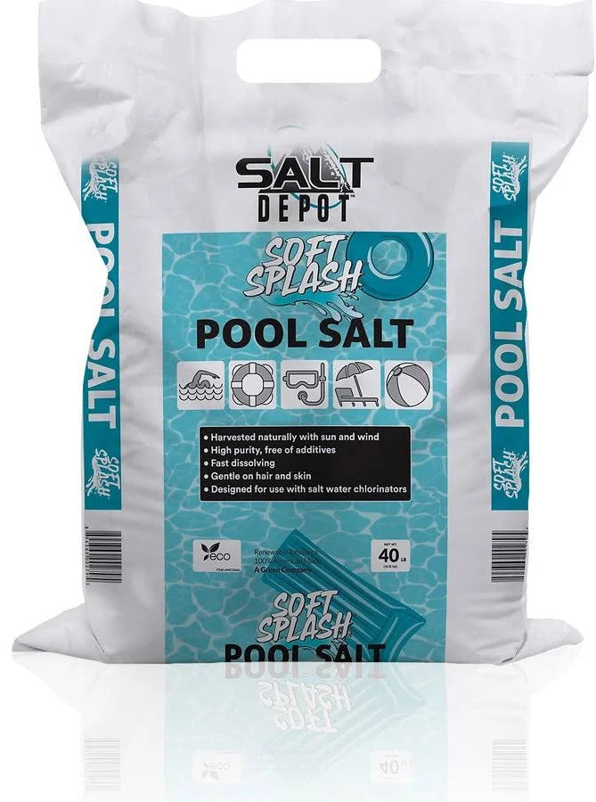 Soft Splash Pool Salt 40# Bag