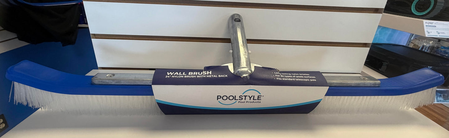 24" Aluminum Back Nylon Brush