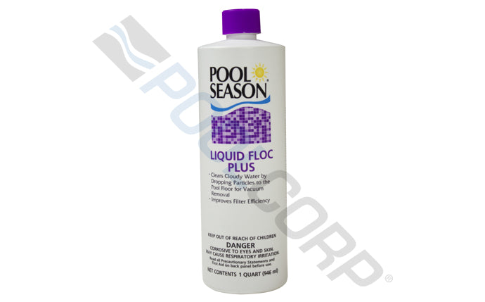 1 qt Bottle Pool Season® Liquid Floc Plus