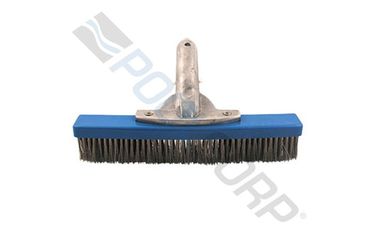 10" Deluxe Series Algae Brush With Aluminum Back and Stainless Steel Bristles
