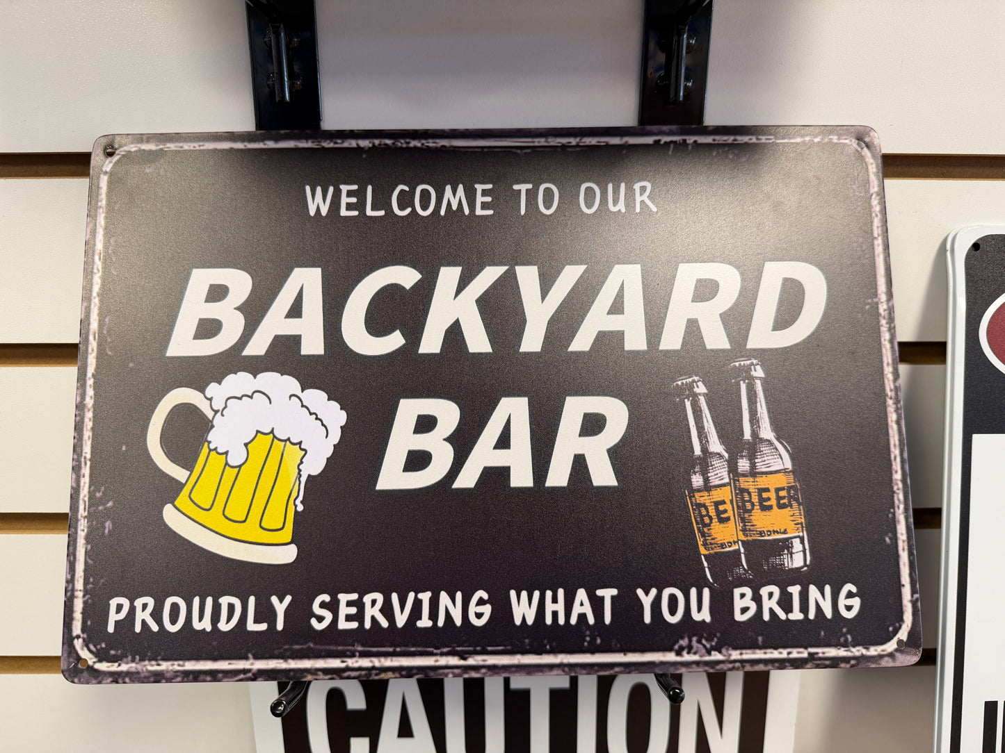 "BACKYARD BAR"