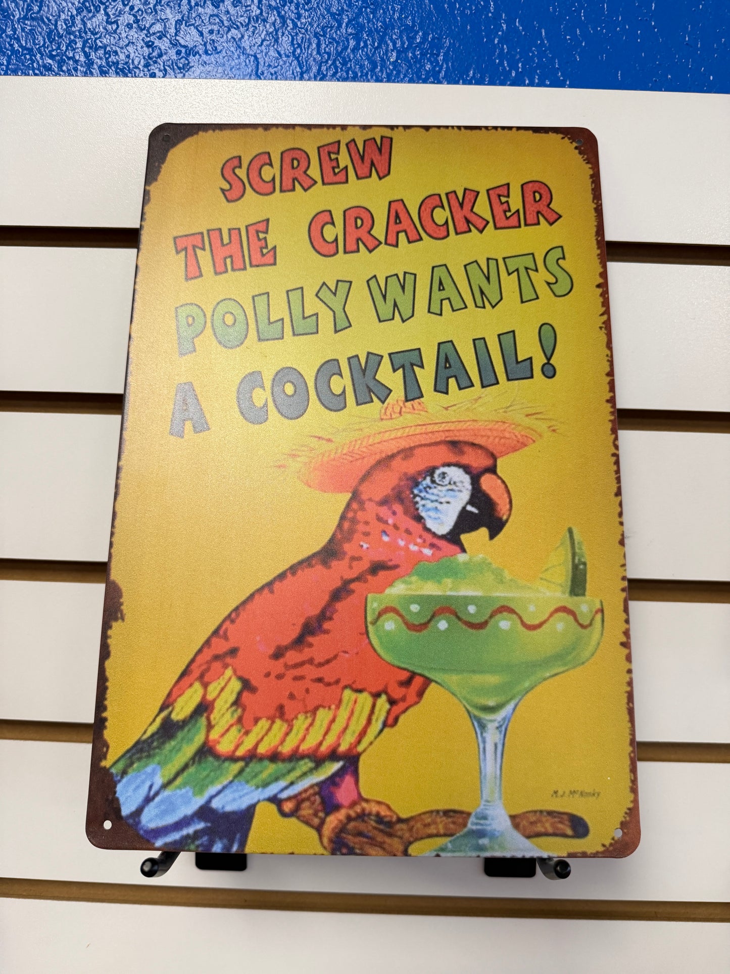 "POLLY WANTS A COCKTAIL"