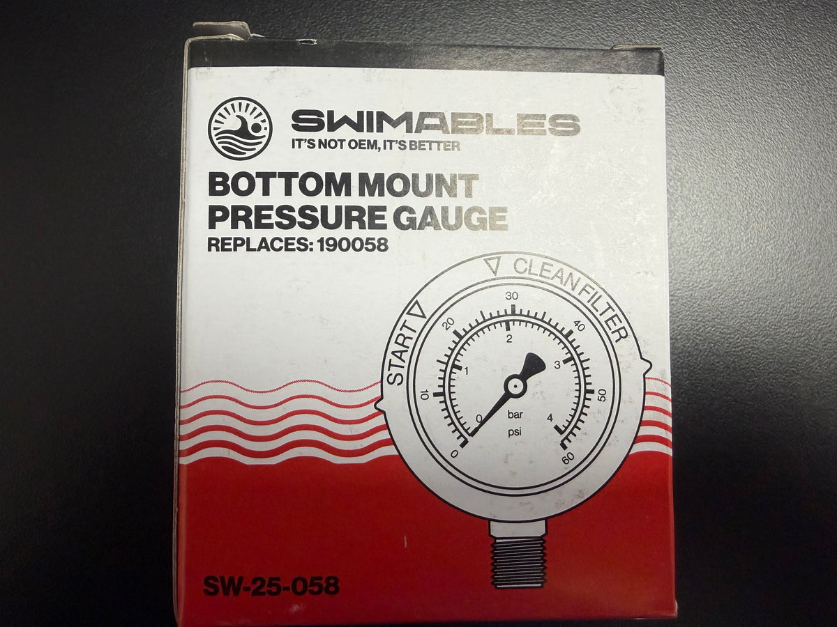 Bottom Mount Pressure Gauge